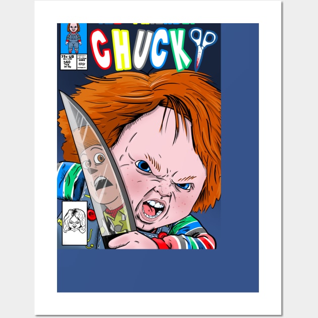 The Friendly Chucky Wall Art by MarianoSan